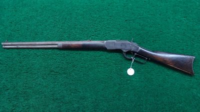 W928 FACTORY ENGRAVED DELUXE 2ND MODEL 1873 WINCHESTER RIFLE [A] - Image 18