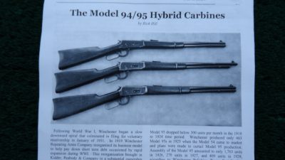 W1163 RARE WINCHESTER 1894 SRC 1895 VARIANT 30 WCF [M] - Image 17