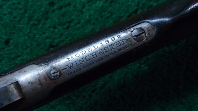 W834 WINCHESTER MODEL 1892 CARBINE IN 38 WCF [M] - Image 8