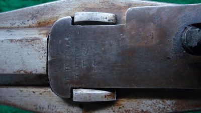 MR590 MODEL 1819 HARPERS FERRY CONVERTED TO PERCUSSION RIFLE [A] - Image 8