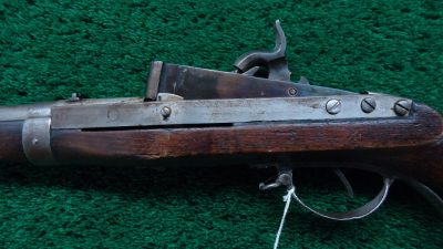 MR590 MODEL 1819 HARPERS FERRY CONVERTED TO PERCUSSION RIFLE [A] - Image 2