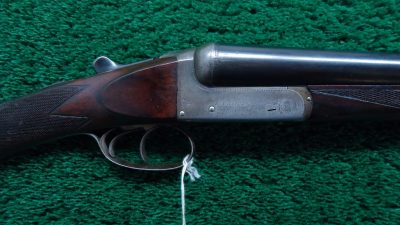 M2-138 W. RICHARDS DOUBLE BARREL HAMMERLESS 12 GAUGE SHOTGUN [M]