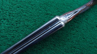 M2-138 W. RICHARDS DOUBLE BARREL HAMMERLESS 12 GAUGE SHOTGUN [M] - Image 4