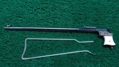 MERZ181   VERY RARE REMINGTON SPLIT BREECH PISTOL- RIFLE [A] - Image 14