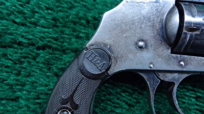 MHG809 HOPKINS & ALLEN HAMMERLESS SAFETY POLICE REVOLVER [M] - Image 7