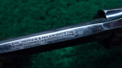 MHG809 HOPKINS & ALLEN HAMMERLESS SAFETY POLICE REVOLVER [M] - Image 6