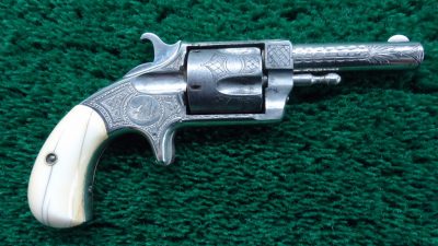 MERZ 6-177 HOPKINS & ALLEN #2 BLUE JACKET 32 CALIBER REVOLVER [A]
