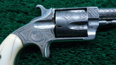 MERZ 6-177 HOPKINS & ALLEN #2 BLUE JACKET 32 CALIBER REVOLVER [A] - Image 6