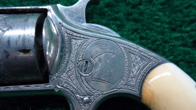 MERZ 6-177 HOPKINS & ALLEN #2 BLUE JACKET 32 CALIBER REVOLVER [A] - Image 9