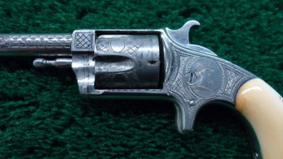 MERZ 6-177 HOPKINS & ALLEN #2 BLUE JACKET 32 CALIBER REVOLVER [A] - Image 7