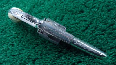 MERZ 6-177 HOPKINS & ALLEN #2 BLUE JACKET 32 CALIBER REVOLVER [A] - Image 3