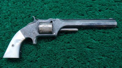 MERZ166 NIMSCHKE ENGRAVED SMITH & WESSON NUMBER 2 ARMY REVOLVER [A]