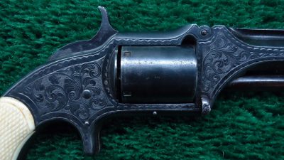 MHG861 CASED SMITH & WESSON ENGRAVED MODEL 1-1/2 FIRST ISSUE REVOLVER  [A] - Image 6