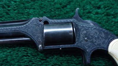 MHG861 CASED SMITH & WESSON ENGRAVED MODEL 1-1/2 FIRST ISSUE REVOLVER  [A] - Image 7