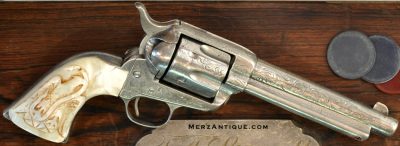 BASS OUTLAW’S ENGRAVED COLT FRONTIER SIX-SHOOTERS - Image 9