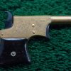 MERZ15  VERY RARE CASED ENGRAVED GOLD PLATED REMINGTON NO. 1 VEST POCKET DERRINGER CALIBER 22