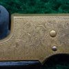MERZ15  VERY RARE CASED ENGRAVED GOLD PLATED REMINGTON NO. 1 VEST POCKET DERRINGER CALIBER 22 - Image 6