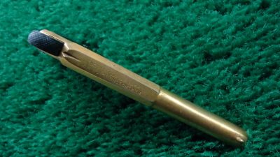 MERZ15  VERY RARE CASED ENGRAVED GOLD PLATED REMINGTON NO. 1 VEST POCKET DERRINGER CALIBER 22 - Image 3