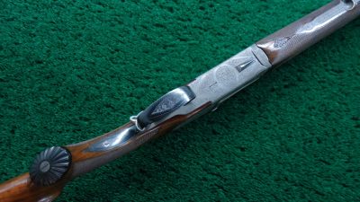 MERZ72 AUSTRIAN MADE 2-BARREL SET OF O/U DOUBLE BARREL RIFLE [M] - Image 3