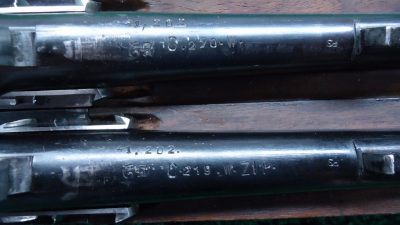 MERZ72 AUSTRIAN MADE 2-BARREL SET OF O/U DOUBLE BARREL RIFLE [M] - Image 13