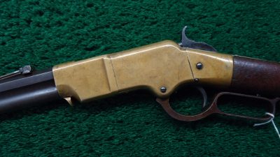 W2479 VERY RARE HENRY RIFLE WITH INCREDIBLY SCARCE ROUND TOP CONFIGURATION [A] - Image 2