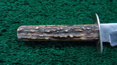 M1010  EARLY SHEFFIELD MARKED FRONTIER BOWIE KNIFE - Image 8