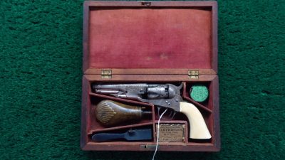 MHG886 FACTORY ENGRAVED METROPOLITAN COMPANY CASED POLICE MODEL REVOLVER CALIBER 36  [A] - Image 18