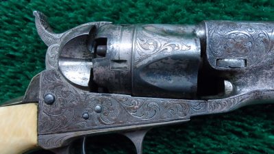 MHG886 FACTORY ENGRAVED METROPOLITAN COMPANY CASED POLICE MODEL REVOLVER CALIBER 36  [A] - Image 6