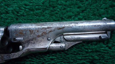 MHG886 FACTORY ENGRAVED METROPOLITAN COMPANY CASED POLICE MODEL REVOLVER CALIBER 36  [A] - Image 8