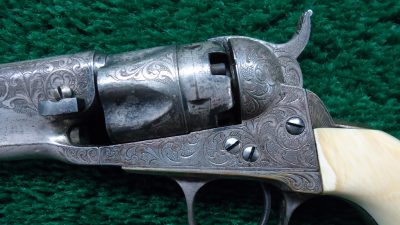 MHG886 FACTORY ENGRAVED METROPOLITAN COMPANY CASED POLICE MODEL REVOLVER CALIBER 36  [A] - Image 7