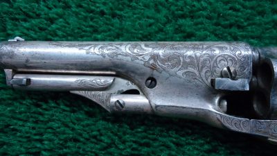 MHG886 FACTORY ENGRAVED METROPOLITAN COMPANY CASED POLICE MODEL REVOLVER CALIBER 36  [A] - Image 10