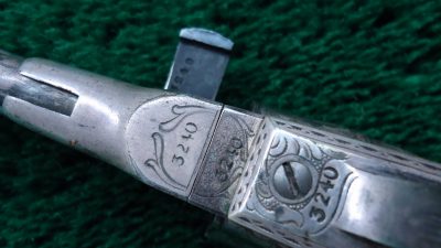 MHG886 FACTORY ENGRAVED METROPOLITAN COMPANY CASED POLICE MODEL REVOLVER CALIBER 36  [A] - Image 14