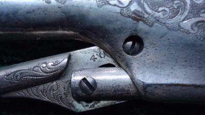 MHG886 FACTORY ENGRAVED METROPOLITAN COMPANY CASED POLICE MODEL REVOLVER CALIBER 36  [A] - Image 12