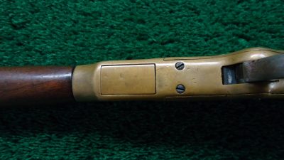 W2481 *Sale Pending* WINCHESTER 1866 FIRST MODEL FLAT SIDE CARBINE 44 RF CALIBER [A] - Image 11