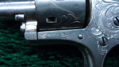 C191 FACTORY ENGRAVED CASED COLT OPEN TOP 22 CALIBER REVOLVER [A] - Image 11