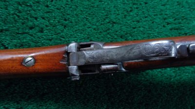 MERZ2 SHARPS MODEL 1851 FACTORY ENGRAVED BOXLOCK CARBINE [A] - Image 15