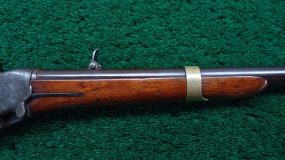 MERZ2 SHARPS MODEL 1851 FACTORY ENGRAVED BOXLOCK CARBINE [A] - Image 5