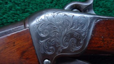 MERZ2 SHARPS MODEL 1851 FACTORY ENGRAVED BOXLOCK CARBINE [A] - Image 8