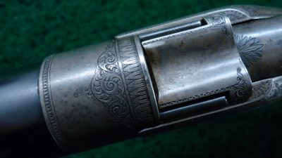 MERZ4-1 SHARPS BORCHARDT FACTORY ENGRAVED RIFLE [A] - Image 16