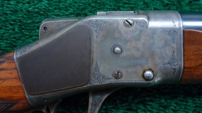MERZ4-1 SHARPS BORCHARDT FACTORY ENGRAVED RIFLE [A] - Image 9