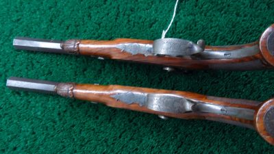 MHG937 PAIR OF PERCUSSION TARGET PISTOLS BY KUCHENREUTER [A] - Image 5