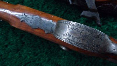 MHG937 PAIR OF PERCUSSION TARGET PISTOLS BY KUCHENREUTER [A] - Image 15