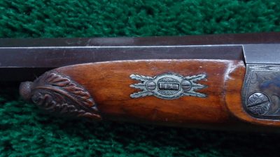 MHG937 PAIR OF PERCUSSION TARGET PISTOLS BY KUCHENREUTER [A] - Image 11