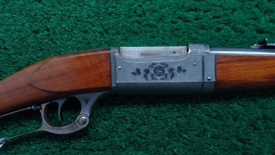 LM19 BEAUTIFUL FACTORY ENGRAVED MODEL 99 SAVAGE TAKEDOWN RIFLE [M]