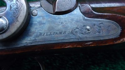 MHG949 ENGLISH MADE PERCUSSION SINGLE SHOT PISTOL BY WILLIAMS [A] - Image 8