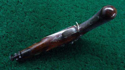 MHG949 ENGLISH MADE PERCUSSION SINGLE SHOT PISTOL BY WILLIAMS [A] - Image 4