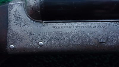 MSG1142  WILLIAM POWELL NO. 7 "ARISTOCRAT" GRADE DOUBLE BARREL 12 GAUGE SHOTGUN  [M] - Image 10