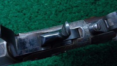 MERZ12A REMINGTON ROLLING BLOCK NIMSCHKE ENGRAVED SCHUETZEN RIFLE [A] - Image 12