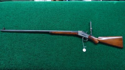 MERZ12A REMINGTON ROLLING BLOCK NIMSCHKE ENGRAVED SCHUETZEN RIFLE [A] - Image 22