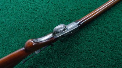 MERZ12A REMINGTON ROLLING BLOCK NIMSCHKE ENGRAVED SCHUETZEN RIFLE [A] - Image 3